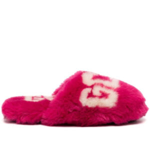 2022 Custom Logo Fur Slipper Faux Fur Slipper Home Indoor Slipper for Woman