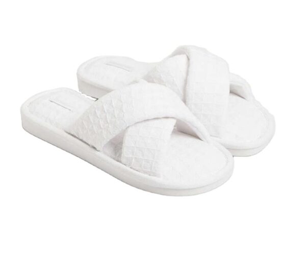 Summer Versatile Female Casual Slippers Cross Flat Slippers for Women
