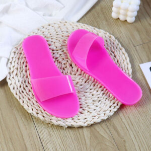 Good Price Design Outdoor Indoor Summer PVC Lady Fashion Jelly Slipper