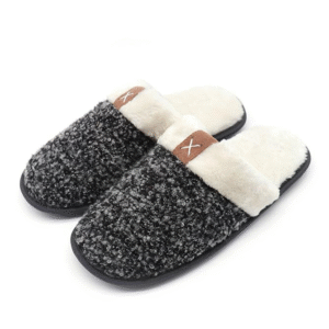Hot Sale Soft Memory Foam Unisex Men Women Winter House Indoor Warm Fur Plush Slippers