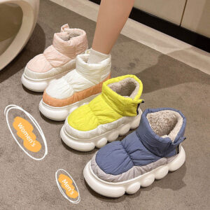 Warm Waterproof Snow Boot Soft Female Cotton Winter Snow Boots for Women
