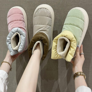 Hot Sale Warm Imitated Fur Snow Boots Home Bedroom Women Boots for Women