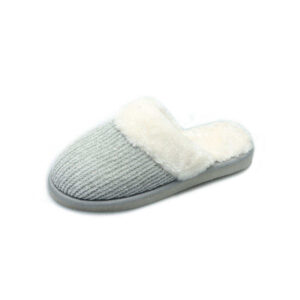 Women House Slippers Suede Memory Foam Non-slip Sole