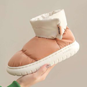 Custom Winter Warmer Foot Snow Boots Fur Boots Waterproof Plush Women Snow Boot