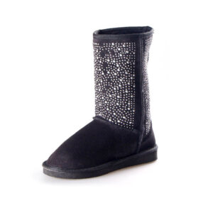 Fashion Good Quality Bling Bling Rhinestone Decorate Snow Boots for Women Winter Indoor Outdoor Home