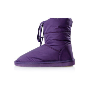 Hot Product Dark Purple Kids Women Snow Boots for Indoor Outdoor Waterproof Soft Warm Winter Spring