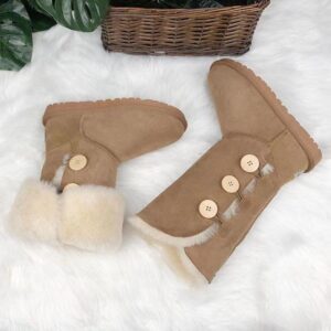 Winter Snow Boots for Women 2022 TPR Sole Faux Fur Lining Casual Snow Boots