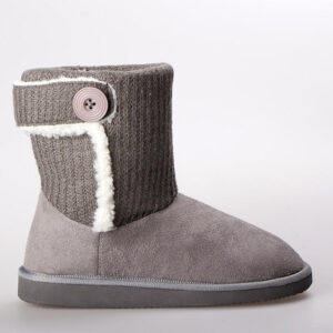 Winter Lady Home Bedroom Indoor House Warm Furry Fur Platform Cotton Boots Slipper