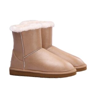 Lady Winter House Indoor Bedroom Warm Furry Fur Women Bootie Platform Snow Boots
