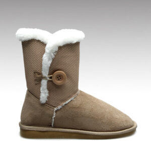 HC-210 Warm Wholesale Plush Lining Women Winter Snow Boots with Side Button