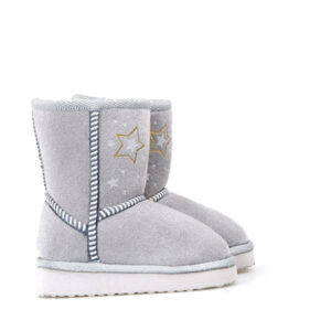 Anti slip High Sole Kids Snow Boots Fashion Warm Printed Kids Snow Boots OEM Customized