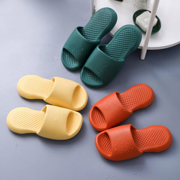 Summer Non-slip Deodorant Thick Bottom Bathroom Home House Eva Women Slippers - Image 2