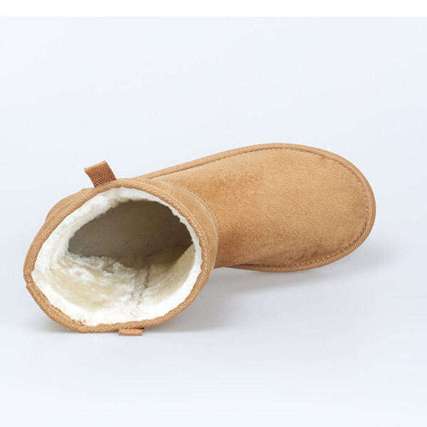 Winter Fashion Home Bedroom Indoor House Warm Furry Outdoor Snow Boots Women Shoes - Image 2