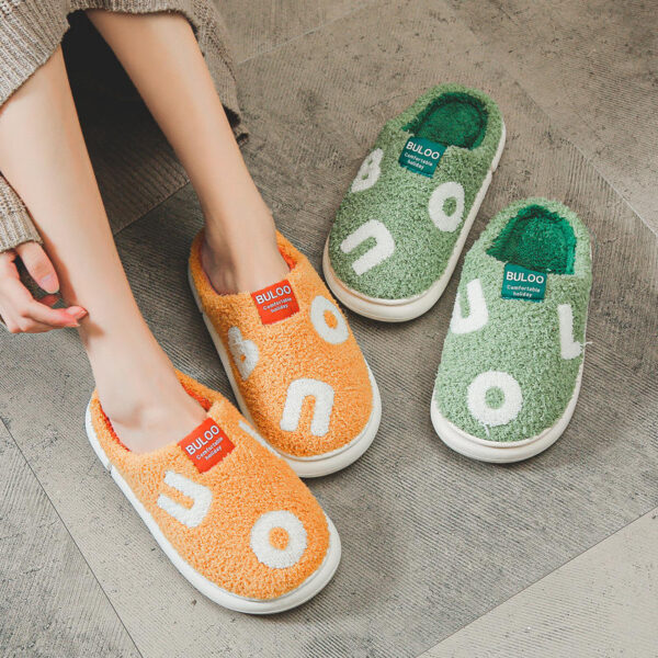Direct Manufacturer Assorted Colors Oem Fashionable Plush Slippers with Competitive Prices - Image 3