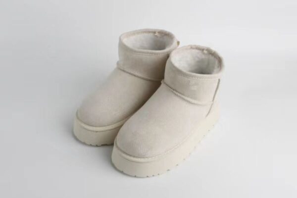 Women's 2025 New Design Micro Suede Injection Winter Boots New Arrival Outdoor Warm Boots for Lady for Spring - Image 3