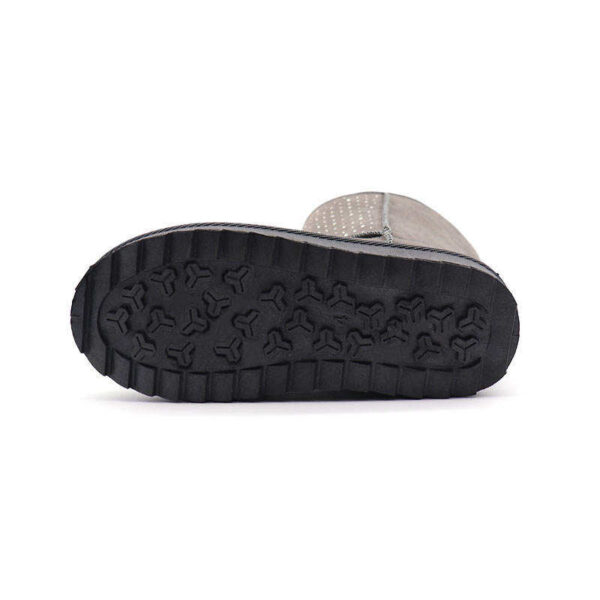 Women Ladies Comfortable Slippers Anti-Slippery Suede Faux Fur Snow Boot Shoes - Image 3
