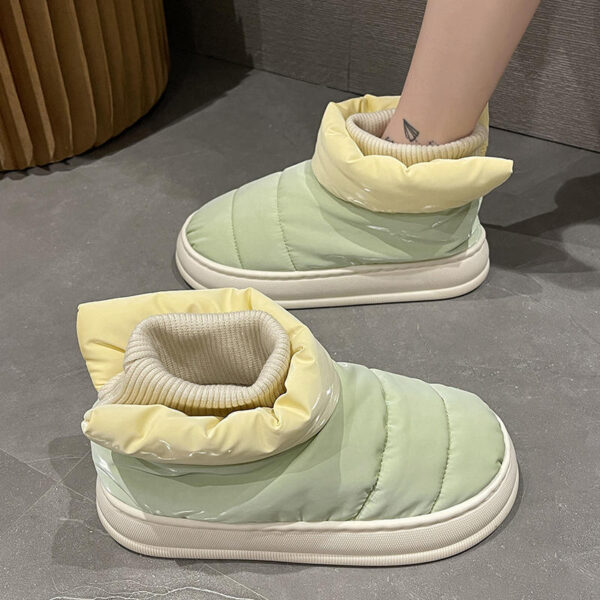 Hot Sale Warm Imitated Fur Snow Boots Home Bedroom Women Boots for Women - Image 3