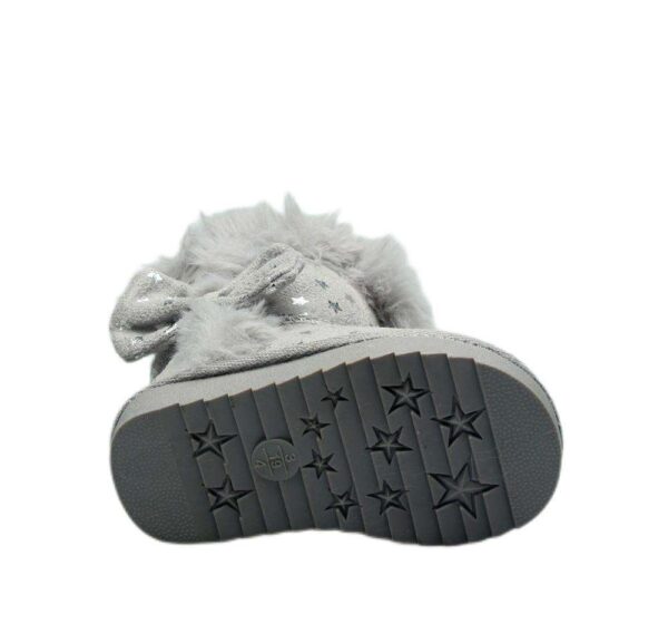 Wholesale Cheap Bow Style Glitter Printing Cute Warm Winter Little Girls Kids Snow Boot - Image 3