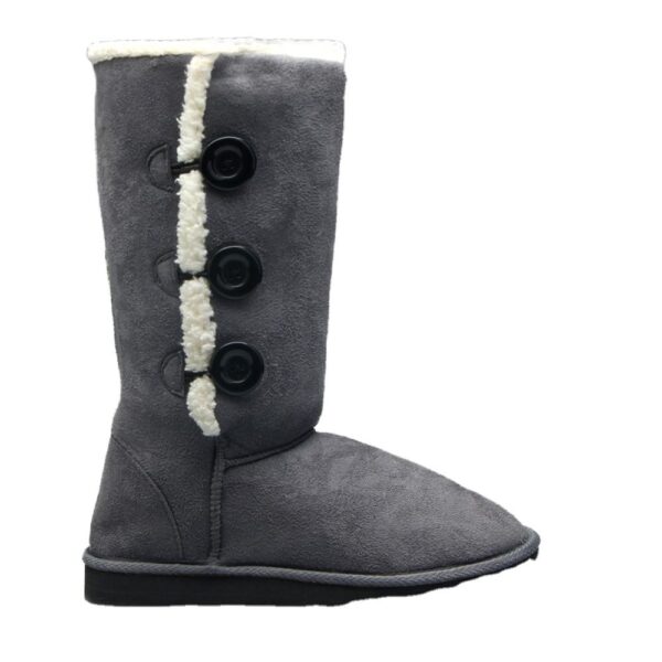 Winter Snow Boots for Women 2022 TPR Sole Faux Fur Lining Casual Snow Boots - Image 3