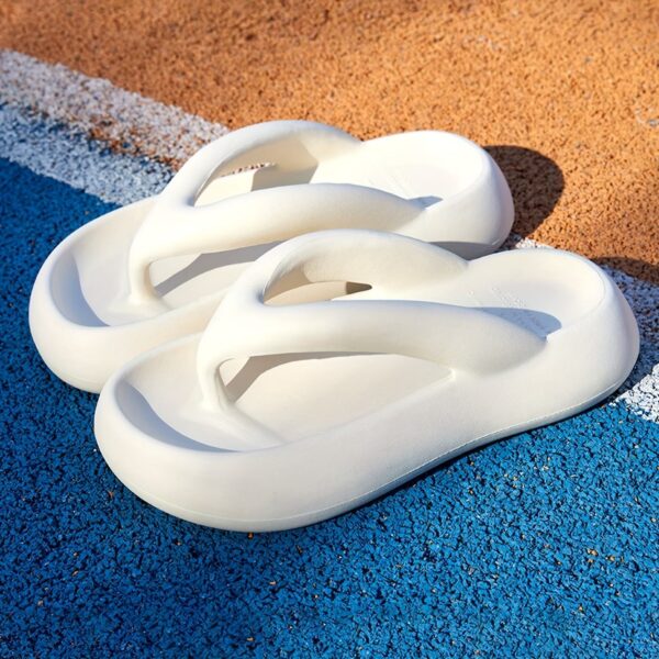 EVA Soft Thick Soled Herringbone slippers for Women Summer Popular Casual Anti slip Beach Home House slippers - Image 4