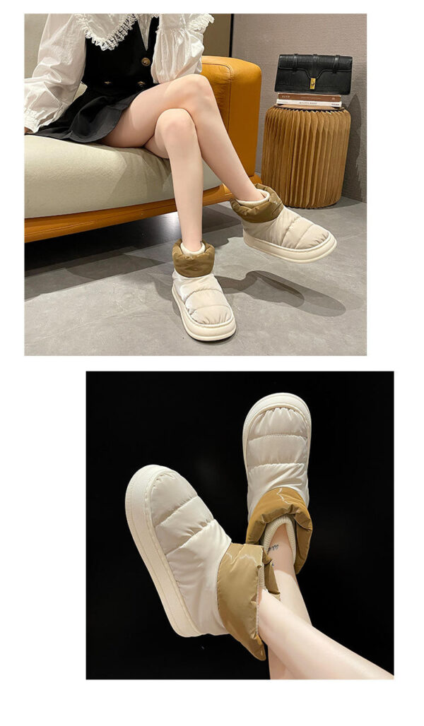 Hot Sale Warm Imitated Fur Snow Boots Home Bedroom Women Boots for Women - Image 4