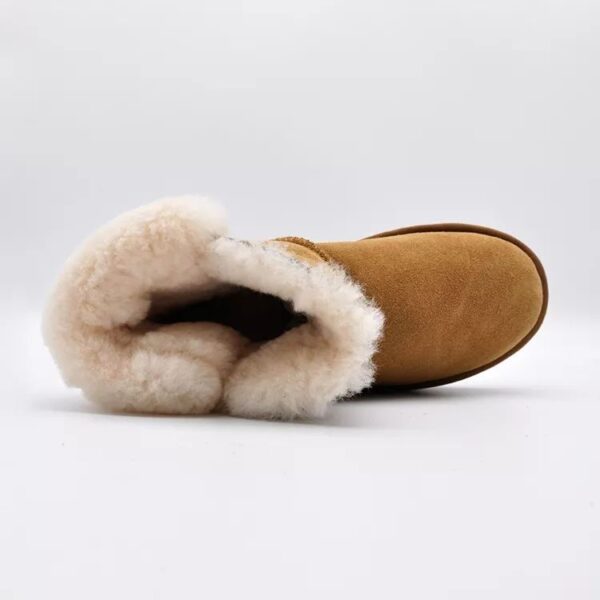 High Quality Winter Shoes Antislip Faux Fur Snow Boots Sexy Hairy Women Snow Boots - Image 4