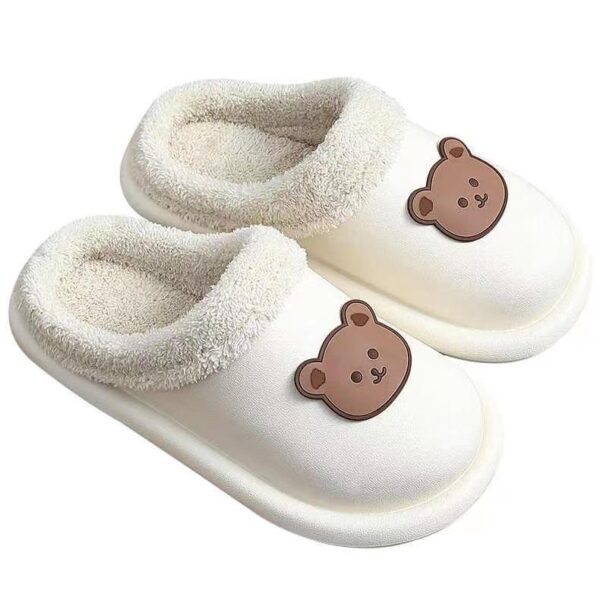 Autumn and Winter Cartoon Home Indoor Slippers Cute Girl Warm Home Cartoon Plush slippers - Image 4