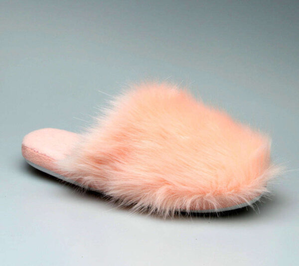 2022 Fashion Cute Home Fur Snug Cotton Fluffy Plush slippers for Young - Image 4