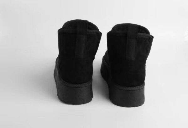 Women Fashion Trend Design Elastic PVC Injection Snow Boots New Development Comfortable Outdoor Popular Suede Boots for Lady - Image 5