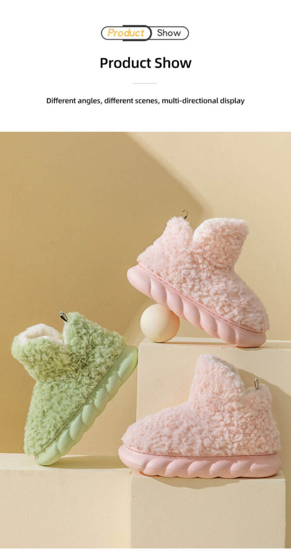 Hot Selling Comfortable Indoor Boots Snow Boots Warm Fashion Women Booties for Winter - Image 5