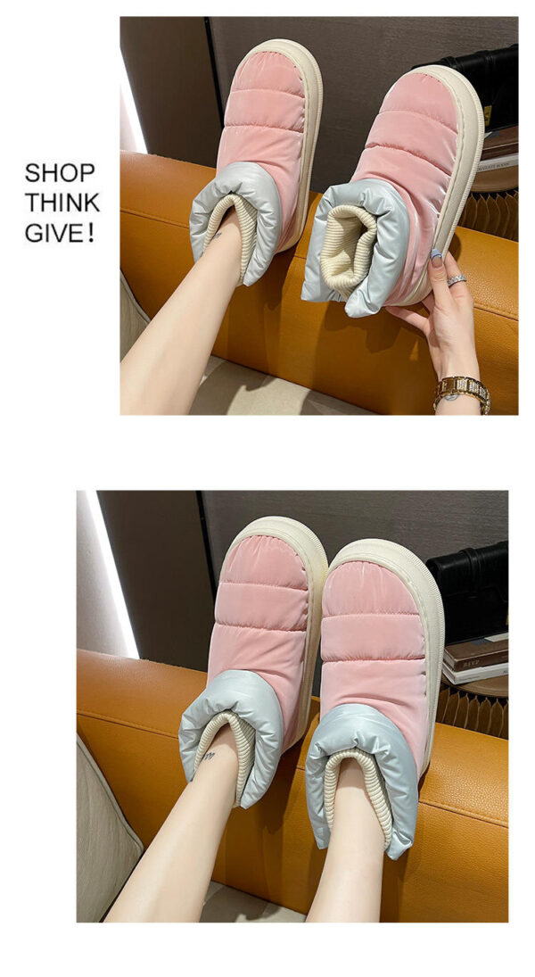 Hot Sale Warm Imitated Fur Snow Boots Home Bedroom Women Boots for Women - Image 5