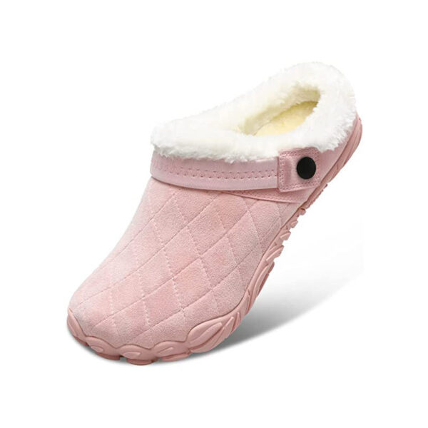 Womens Mens Furry Slides House Slippers Fuzzy Fluffy Bedroom Cozy Memory Foam Clogs Slippers - Image 6