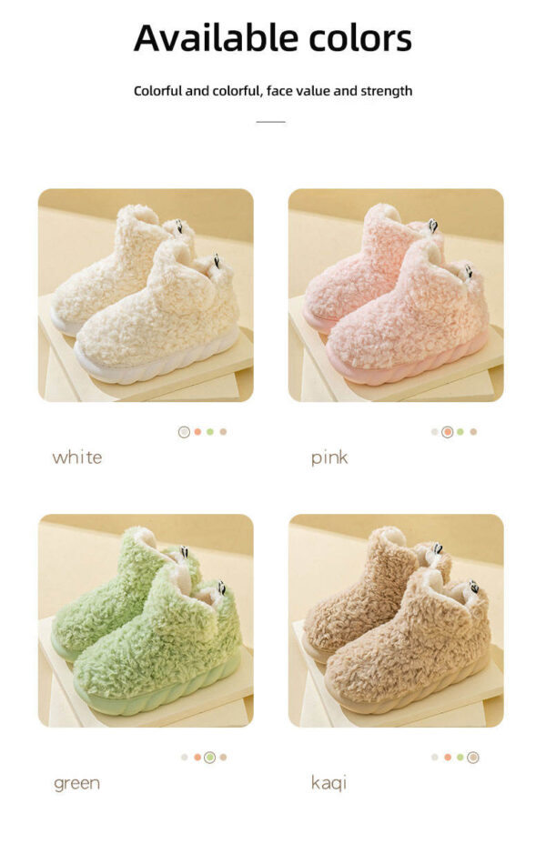 Hot Selling Comfortable Indoor Boots Snow Boots Warm Fashion Women Booties for Winter - Image 6