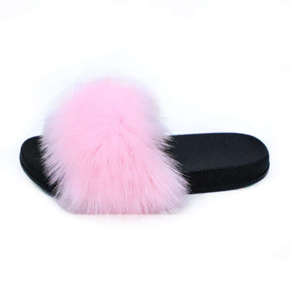 China Supplier High Quality Spring Summer Fur slippers Fluffy for Lady - Image 6