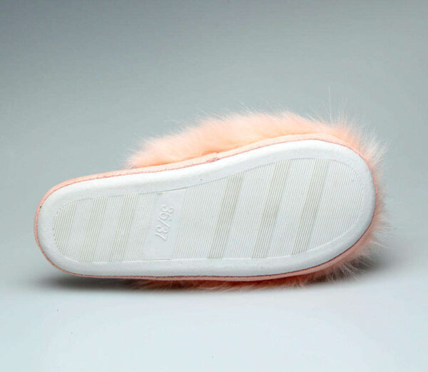 2022 Fashion Cute Home Fur Snug Cotton Fluffy Plush slippers for Young - Image 6