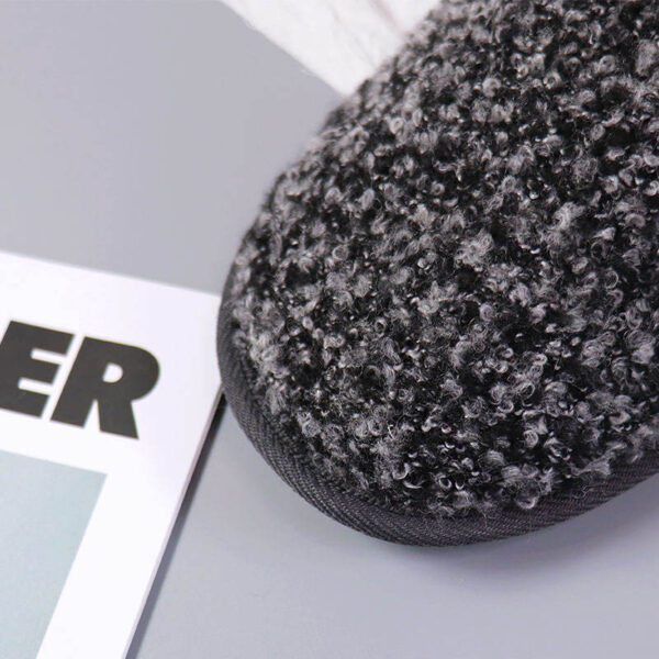 Hot Sale Soft Memory Foam Unisex Men Women Winter House Indoor Warm Fur Plush Slippers - Image 7