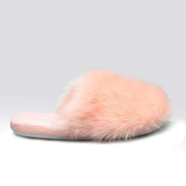 2022 Fashion Cute Home Fur Snug Cotton Fluffy Plush slippers for Young - Image 7